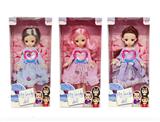 OBL871194 - 12 INCH SOLID 11 JOINT 3D EYE FASHION FAT CHILD DOLL