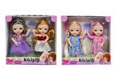 OBL871196 - 6 INCH SOLID 13 JOINT 3D EYE FASHION FAT CHILD DOLL