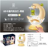 OBL871621 - Frog LED cold and warm color independent stepless dimming touch moon night light