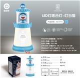 OBL871634 - Dingdang cat led three color temperature stepless dimming touch lighthouse night light