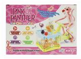 OBL871697 - Pink leopard ice cream car music/lights/wanying