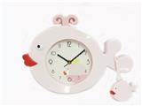 OBL871789 - THE SHARK SWINGS THE WALL CLOCK