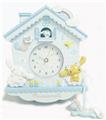 OBL871793 - Cartoon big eared dog swinging wall clock