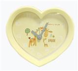 OBL871809 - Little peach heart-shaped jump second alarm clock