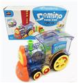 OBL872387 - ELECTRIC DOMINO TRAIN 60 DOMINOES