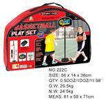 OBL872504 - BLACK PLASTIC BOARD BASKETBALL TABLE