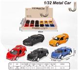 OBL872900 - 1:32合金回力仿真车雪佛兰、莱肯