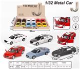 OBL872903 - 1:32合金回力仿真车宝马、奔驰带声光，包电（AG13*3）