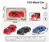 OBL872923 - 1:32莱肯合金回力车带声光，包电（AG13*3）