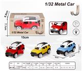 OBL872931 - 1:32酷路泽合金回力车带声光，包电（AG13*3）