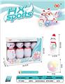 OBL872974 - 6 LIGHT BOTTLE 1 LIGHT BALL PVC BOWLING BALL