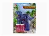 OBL873076 - OVERLORD DINOSAUR LIGHT MUSIC BUBBLE GUN