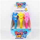 OBL873172 - CARTOON FLYING SAUCER BUBBLE STICK