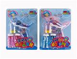 OBL873184 - DOLPHIN LIGHT MUSIC AUTO BUBBLE GUN