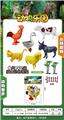 OBL873243 - PACKAGE OF 6 SIMULATED POULTRY ANIMALS