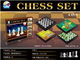 OBL873621 - CHESS IS FOUR-IN-ONE