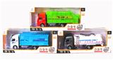 OBL874069 - 1:32 MIXED COLOR RETURN ALLOY CITY CAR