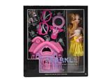 OBL874452 - 11.5 INCH SOLID 9-JOINT FASHION 3D BARBIE WITH GLASSES SMALL ROOM ACCESSORIES