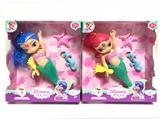 OBL874453 - 14 INCH EMPTY BODY SISTER GLITTERING MERMAID
