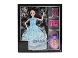 OBL874455 - 11.5-INCH REAL BODY 9-JOINT FASHION 3D BARBIE WITH CAMERA AND BAG ACCESSORIES
