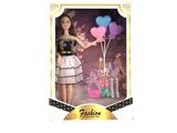 OBL874459 - 11.5-INCH REAL BODY 9-JOINT FASHION BARBIE WITH BALLOON BLISTER ACCESSORIES