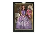OBL874461 - 11.5 SOLID BODY 12 JOINT WEDDING DRESS BARBIE WITH COMB MAGIC WAND ACCESSORIES