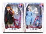 OBL874467 - 11.5-INCH LIVE HAND REAL BODY BIG BELLY SNOW PRINCESS WITH GUITAR XUEBAO
