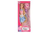 OBL874491 - 11.5 REAL BODY 12 JOINT FASHION BARBIE WITH BALLOON ACCESSORIES
