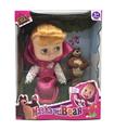 OBL874495 - 8 INCH FASHION PRINCESS MARTHA WITH BEAR