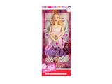 OBL874506 - 11.5-INCH REAL BODY 9-JOINT FASHION BARBIE WITH LARGE NECKLACE ACCESSORIES