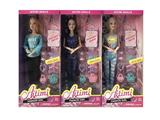 OBL874514 - 11.5-INCH REAL BODY 9-JOINT FASHION BARBIE WITH BLISTER ACCESSORIES