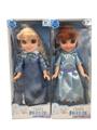 OBL874550 - 14 INCH ENAMEL LIGHT MUSIC SNOW PRINCESS