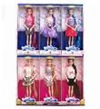 OBL874587 - 11 INCH 6 SOLID JOINT BARBIE LONG BRAIDS