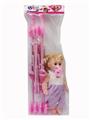 OBL874647 - 12 INCH PACIFIER FOUR CART GIRL