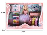 OBL874822 - 11 INCH JOINT 3D EYE FASHION DRESS BAR 鑺?DOLL