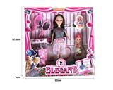 OBL874823 - 11 INCH 3D EYE FASHION DRESS BAR 鑺?DOLL