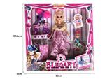 OBL874824 - 11 INCH 3D EYE FASHION DRESS BAR 鑺?DOLL