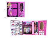 OBL874836 - 11 INCH 3D EYE FASHION DRESS BAR 鑺?DOLL