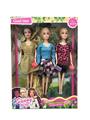OBL874868 - 11 INCH STYLISH CASUAL 鑺?DOLL