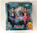 OBL874877 - 11 INCH LIGHT MUSIC MERMAID
