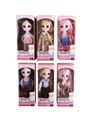 OBL874878 - 6 INCH 13 JOINT 3D EYE FASHION DOLL