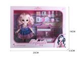OBL874879 - 6 INCH 13 JOINT 3D EYE CHEF DOLL