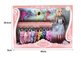 OBL874883 - 11 INCH JOINT 3D EYE FASHION DRESS BAR 鑺?DOLL