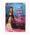 OBL874926 - 11 INCH STYLISH CASUAL 鑺?DOLL