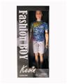 OBL874971 - 11 INCH JOINT MEN CASUAL BARBED 鑺?DOLL