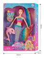 OBL874987 - 11 INCH LIGHT MUSIC MERMAID BARBIE DOLL