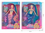 OBL874988 - 11 INCH LIGHT MUSIC MERMAID BARBIE DOLL