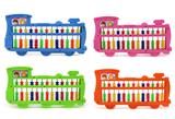 OBL875125 - TRAIN ABACUS (7 BEADS)