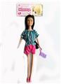 OBL875217 - 11 INCH BLACK SKIN CASUAL BARBIE DOLL