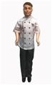 OBL875242 - 11 INCH CHEF MALE BARBIE DOLL